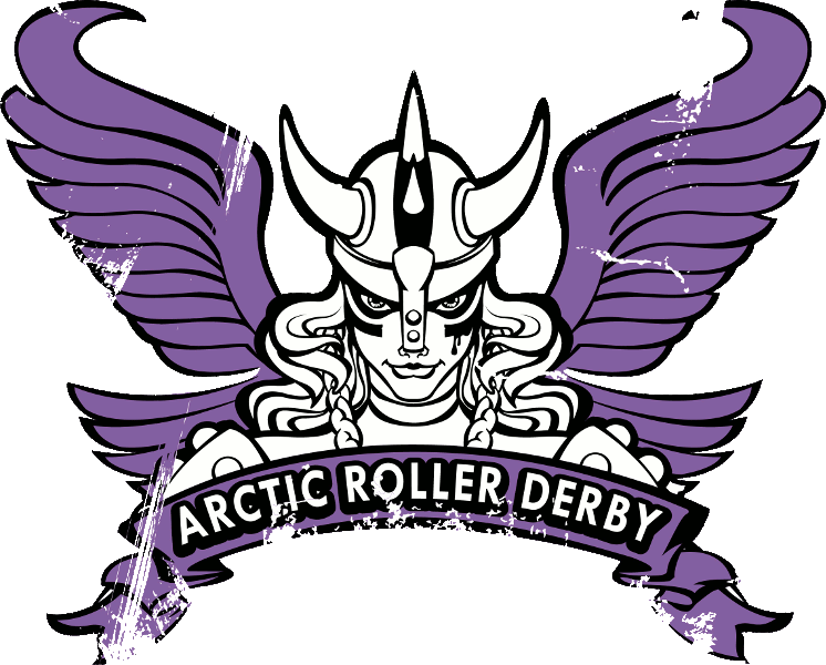 Arctic Roller Derby logo